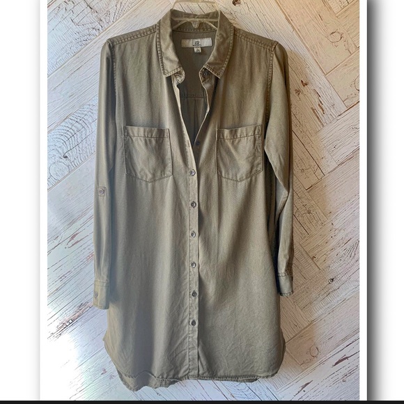 Better Days Shirt DressThread & Supply EUC M - Picture 11 of 16